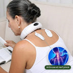Collier Acupeo® porté pendant la lecture