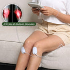 Patchs Acupeo® posés sur les genoux